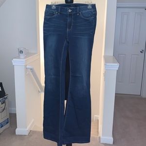 White House, Black Market flare leg denim Jean.